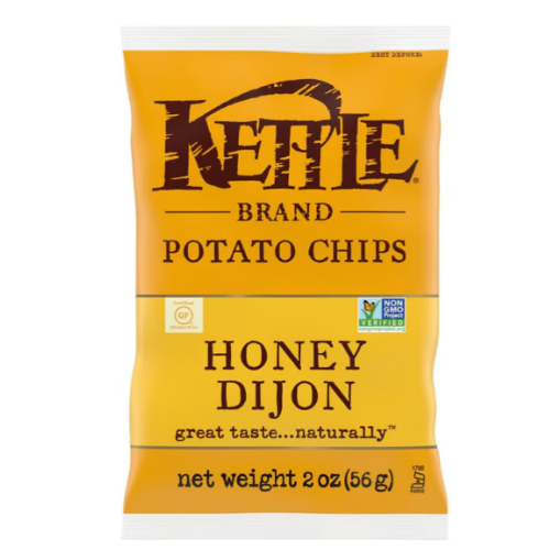 Kettle Brand Honey Dijon Potato Chips Bag